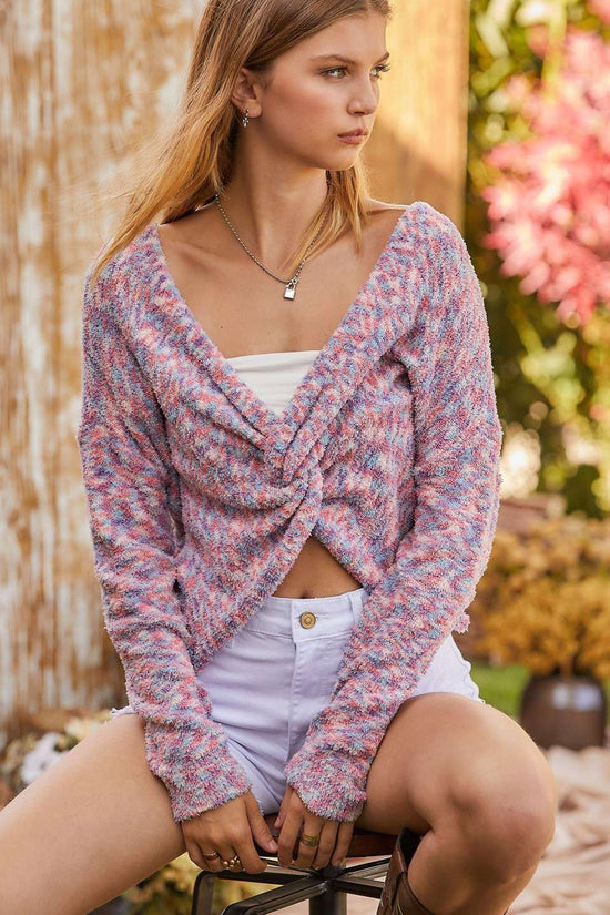 Twist Multi Color Sweater