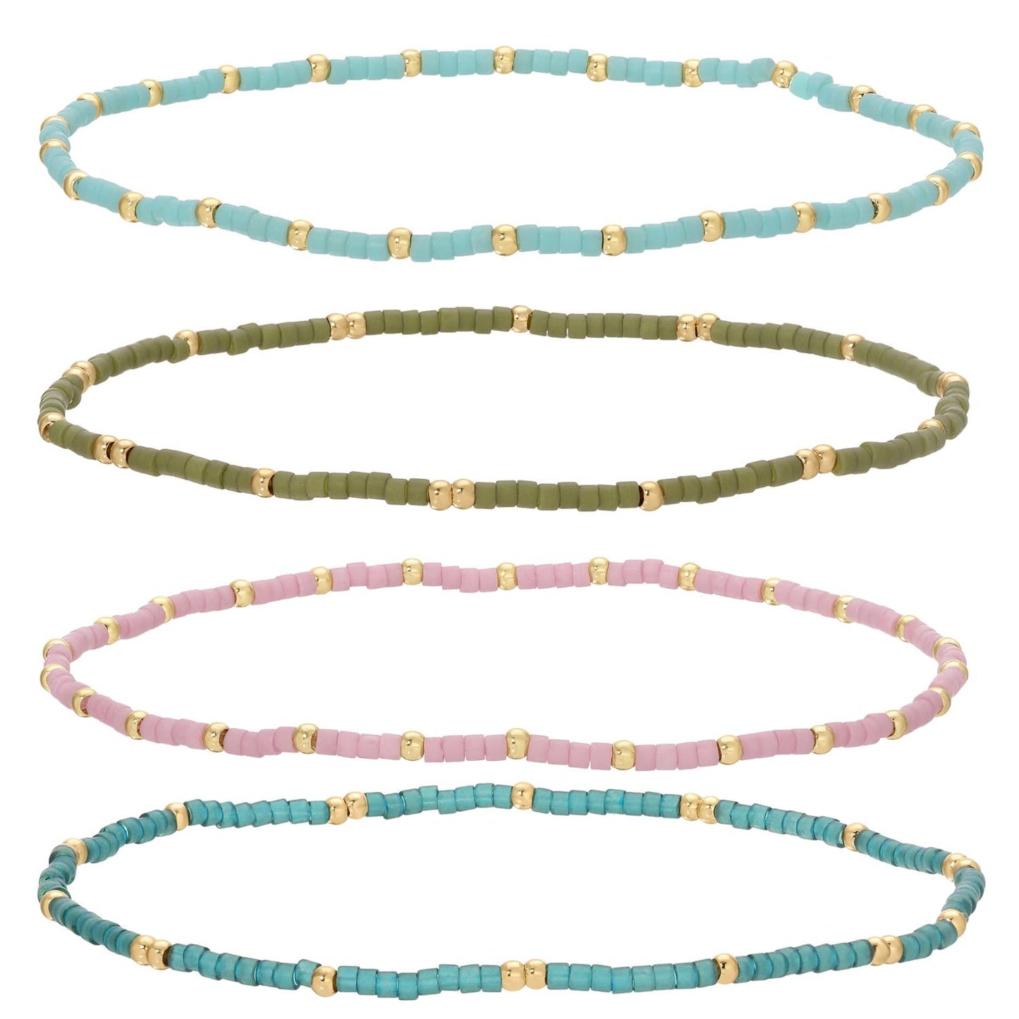 Miyuki Delica Stretch Bracelets