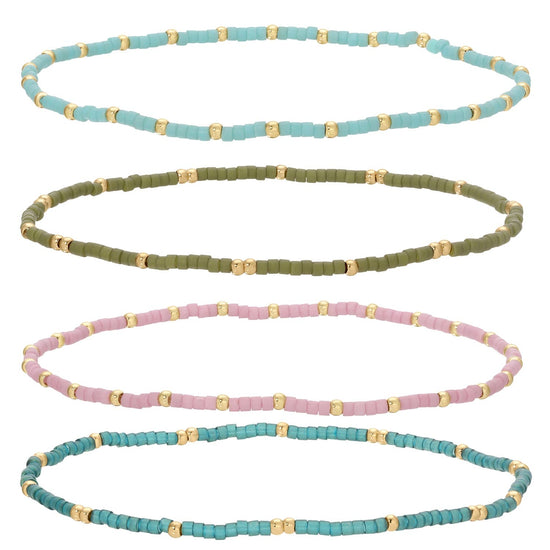 Miyuki Delica Stretch Bracelets