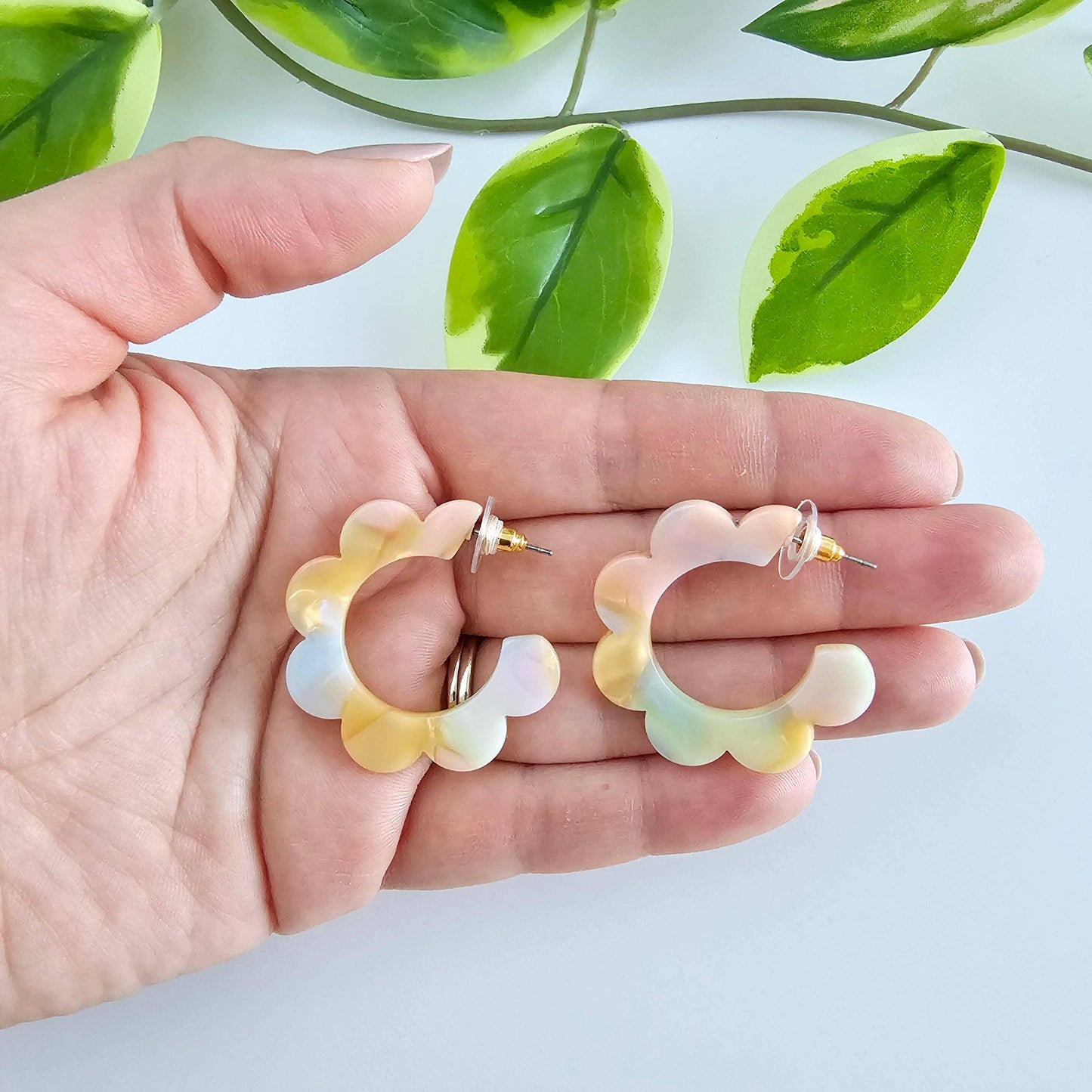 Flora Hoops - Pastel Rainbow - HERS
