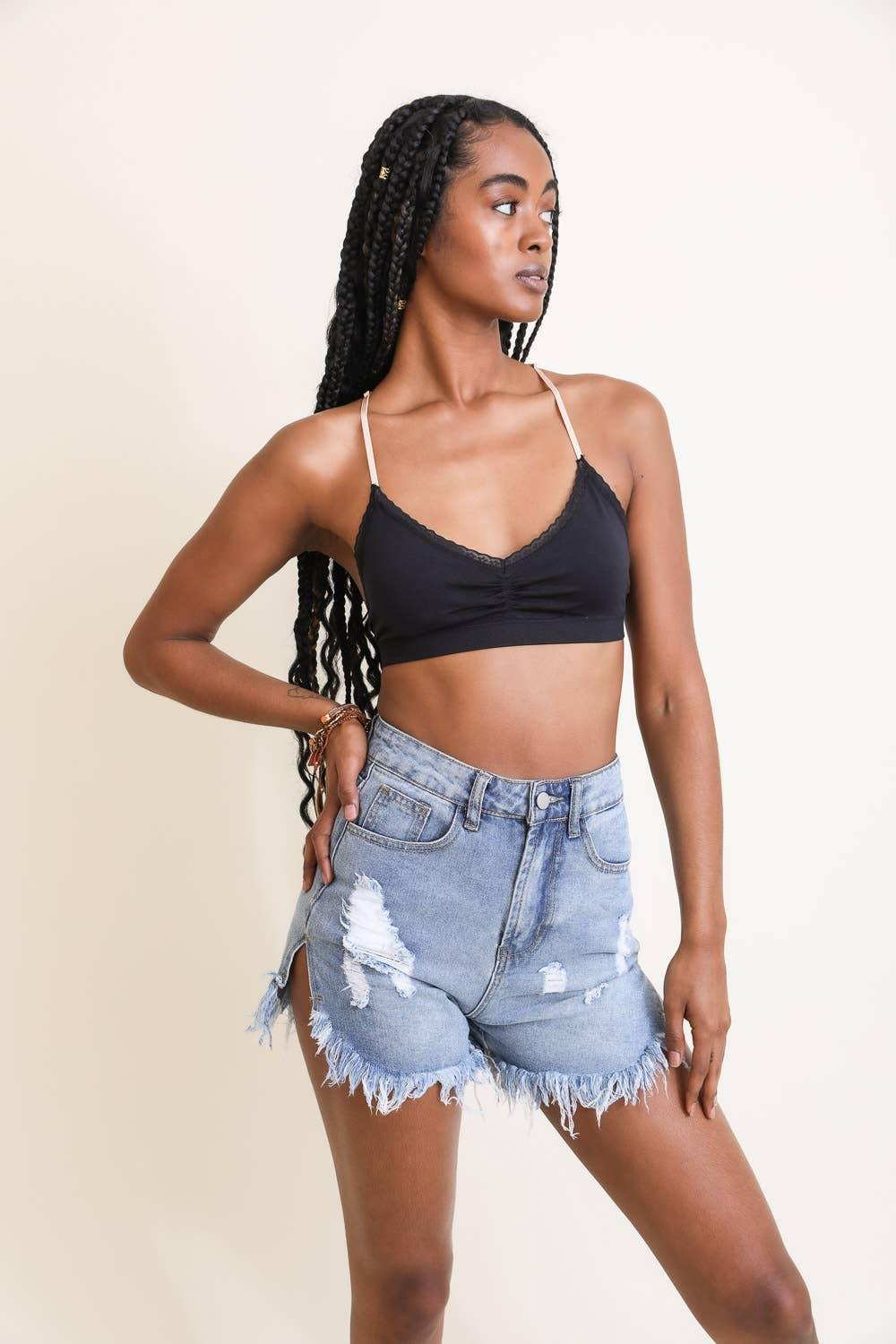 Floral Lattice Bralette - HERS