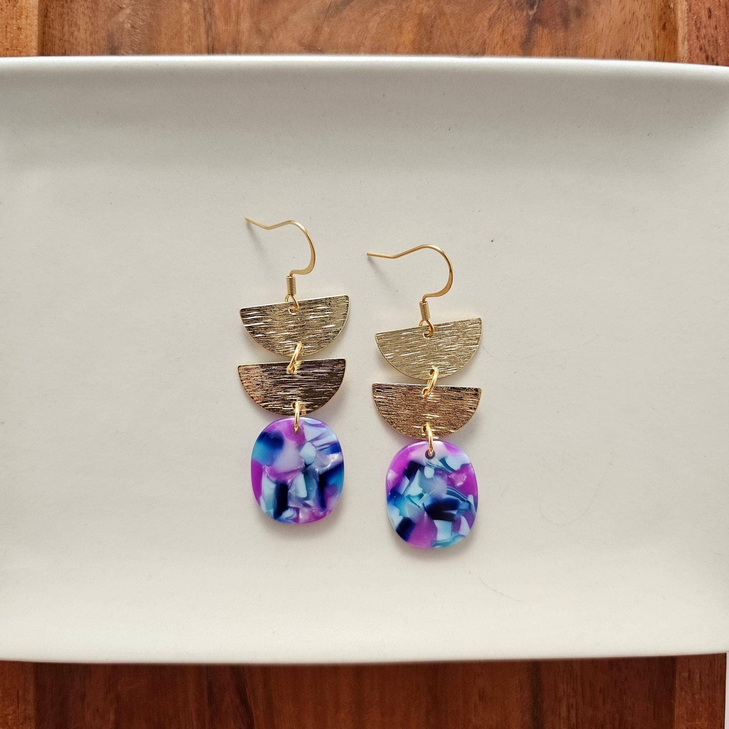 Elena Earrings - Purple Party // Spring, Summer, Gift - HERS