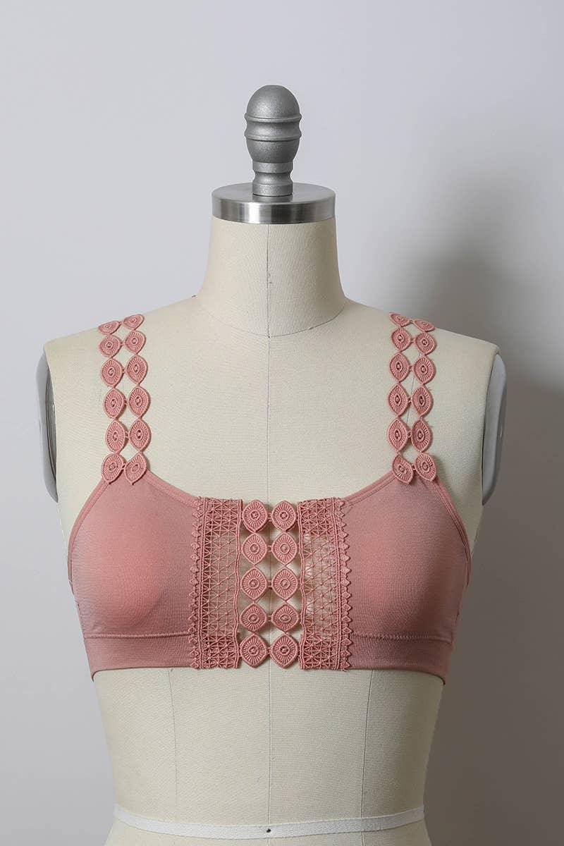 Boho Eye Lace Bralette - HERS