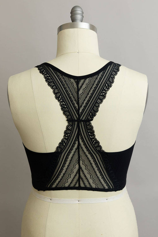 Curvy Racerback Bralette