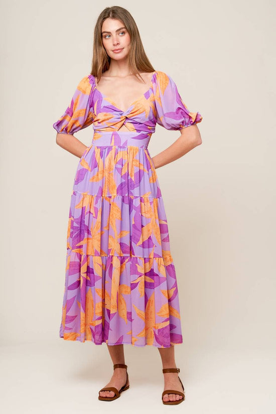 Tropical Tango Midi Dress