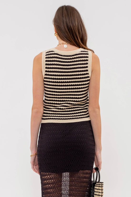 Load image into Gallery viewer, Striped Knit Tank
