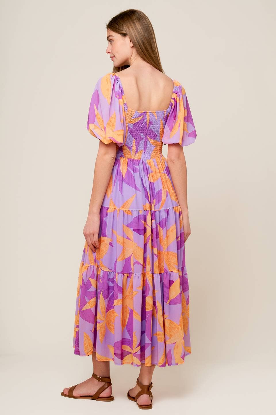 Tropical Tango Midi Dress