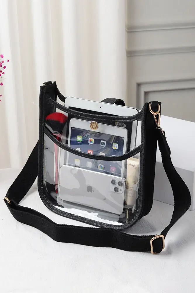 Load image into Gallery viewer, Clear Stadium Crossbody Bag - HERS
