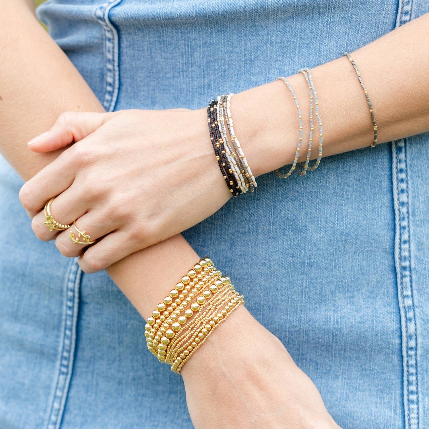 Miyuki Delica Stretch Bracelets