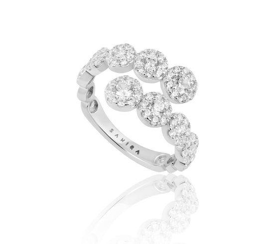 Sahira Jewelry Katya Cz Wrap Ring
