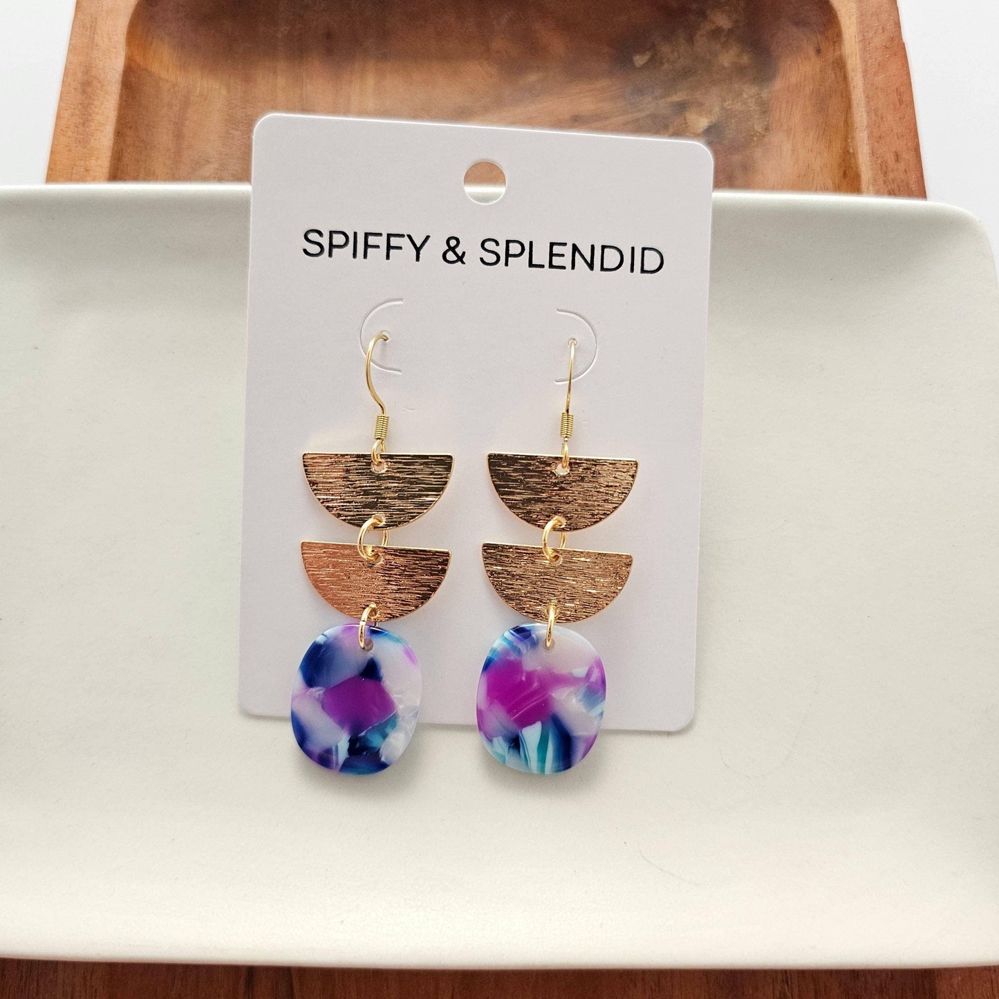 Elena Earrings - Purple Party // Spring, Summer, Gift - HERS
