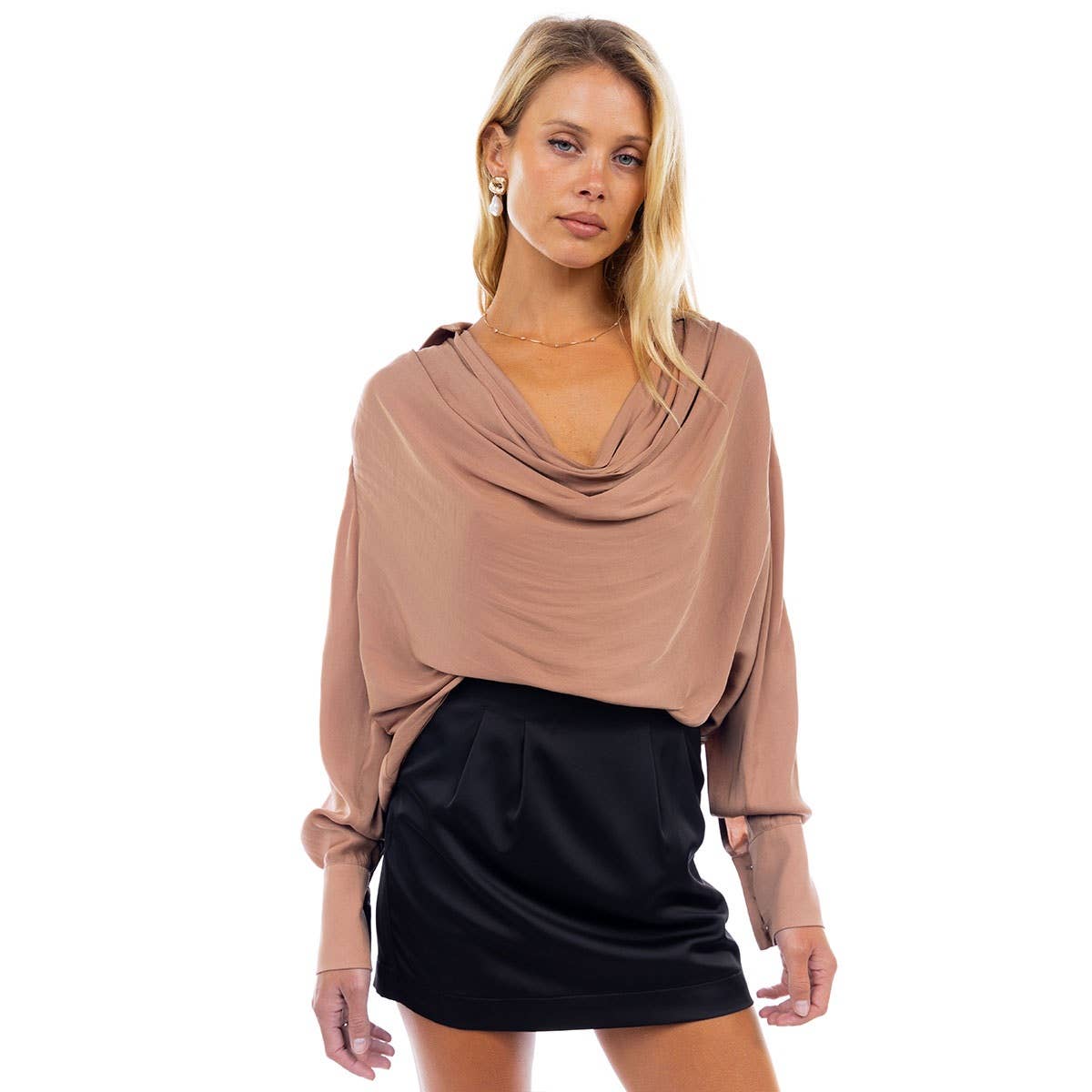 Cuff & Cowl Blouse