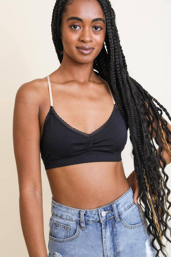 Floral Lattice Bralette - HERS