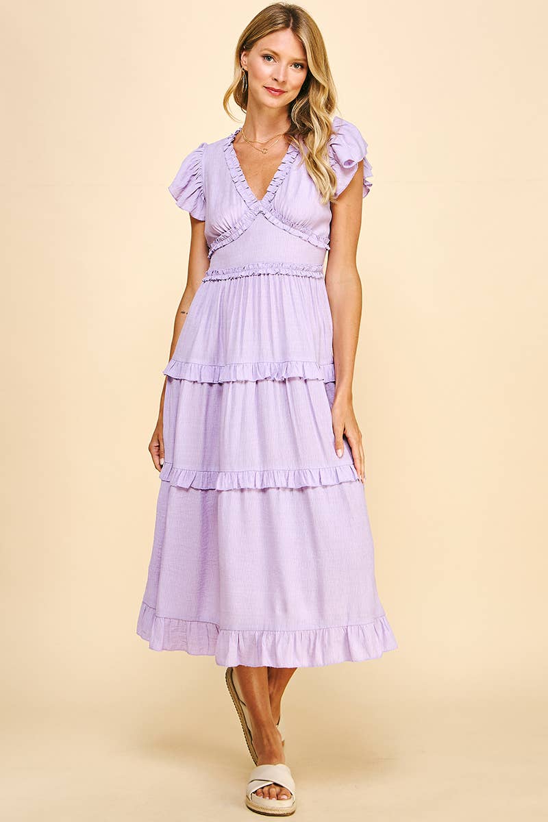Summer lilac dress