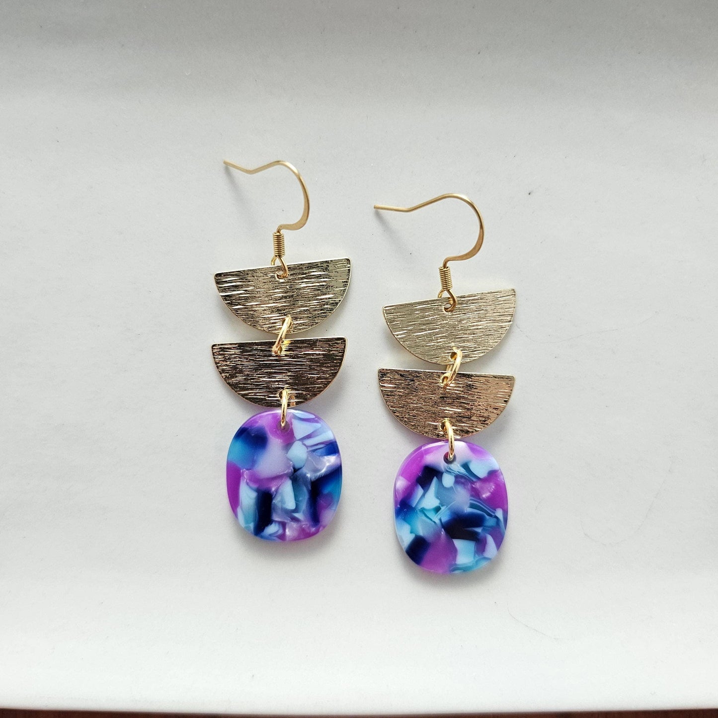 Elena Earrings - Purple Party // Spring, Summer, Gift - HERS