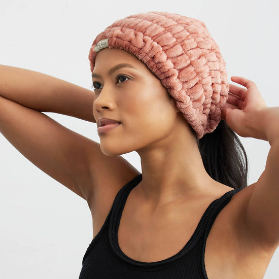 Load image into Gallery viewer, Extra Wide Spa Headband - Dusty Rose
