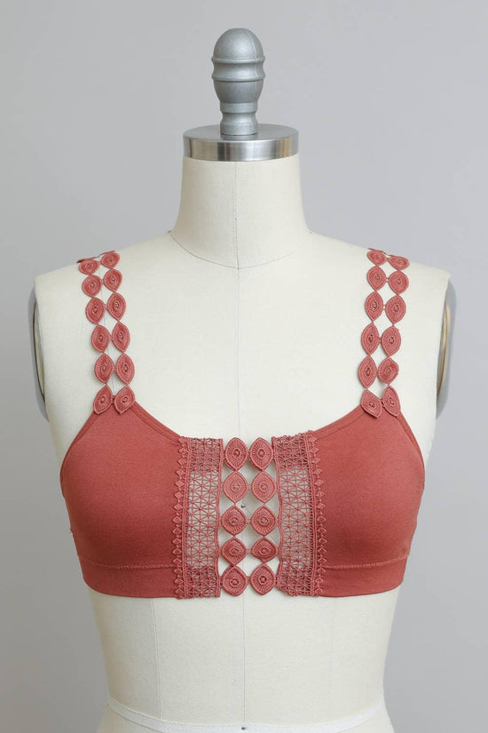 Boho Eye Lace Bralette - HERS