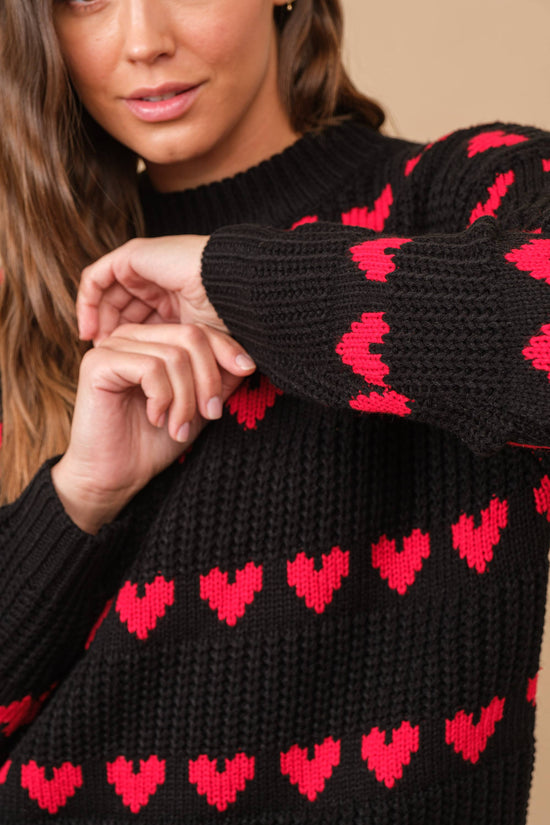 Heart Breaker Knit Sweater