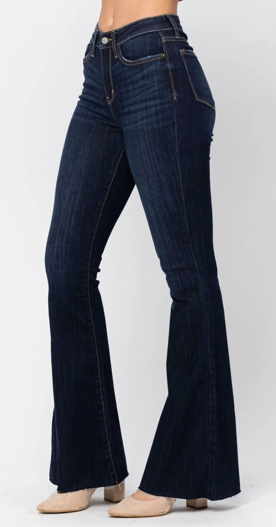 Judy Blue High Rise Flares