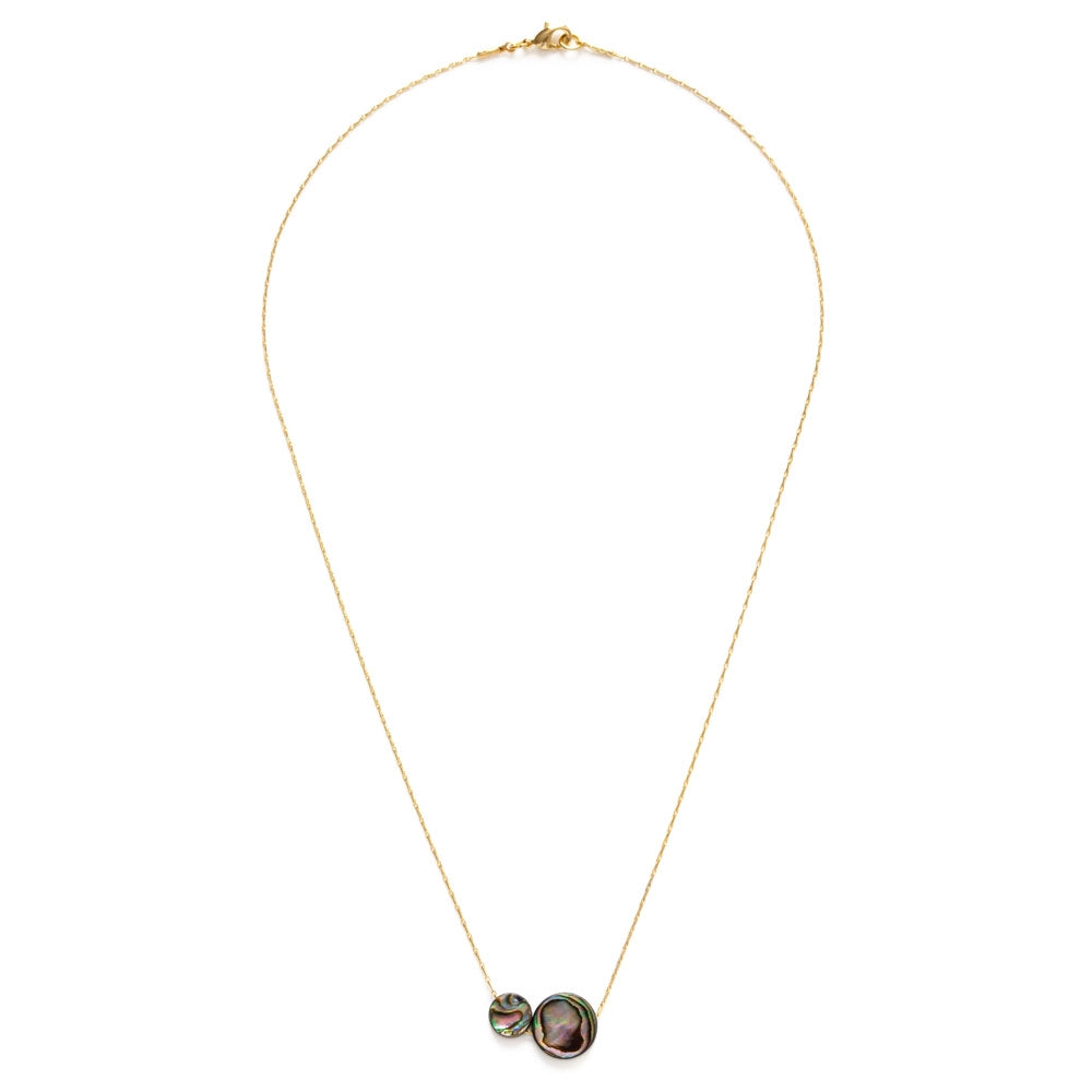 Load image into Gallery viewer, Abalone Dots Necklace - HERS
