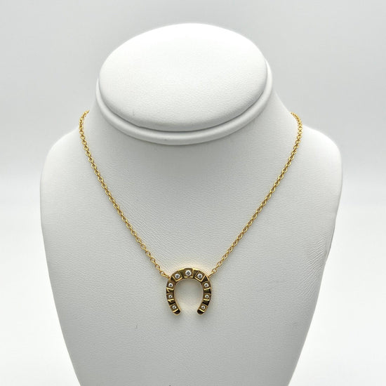 Load image into Gallery viewer, Maddox Horseshoe Necklace
