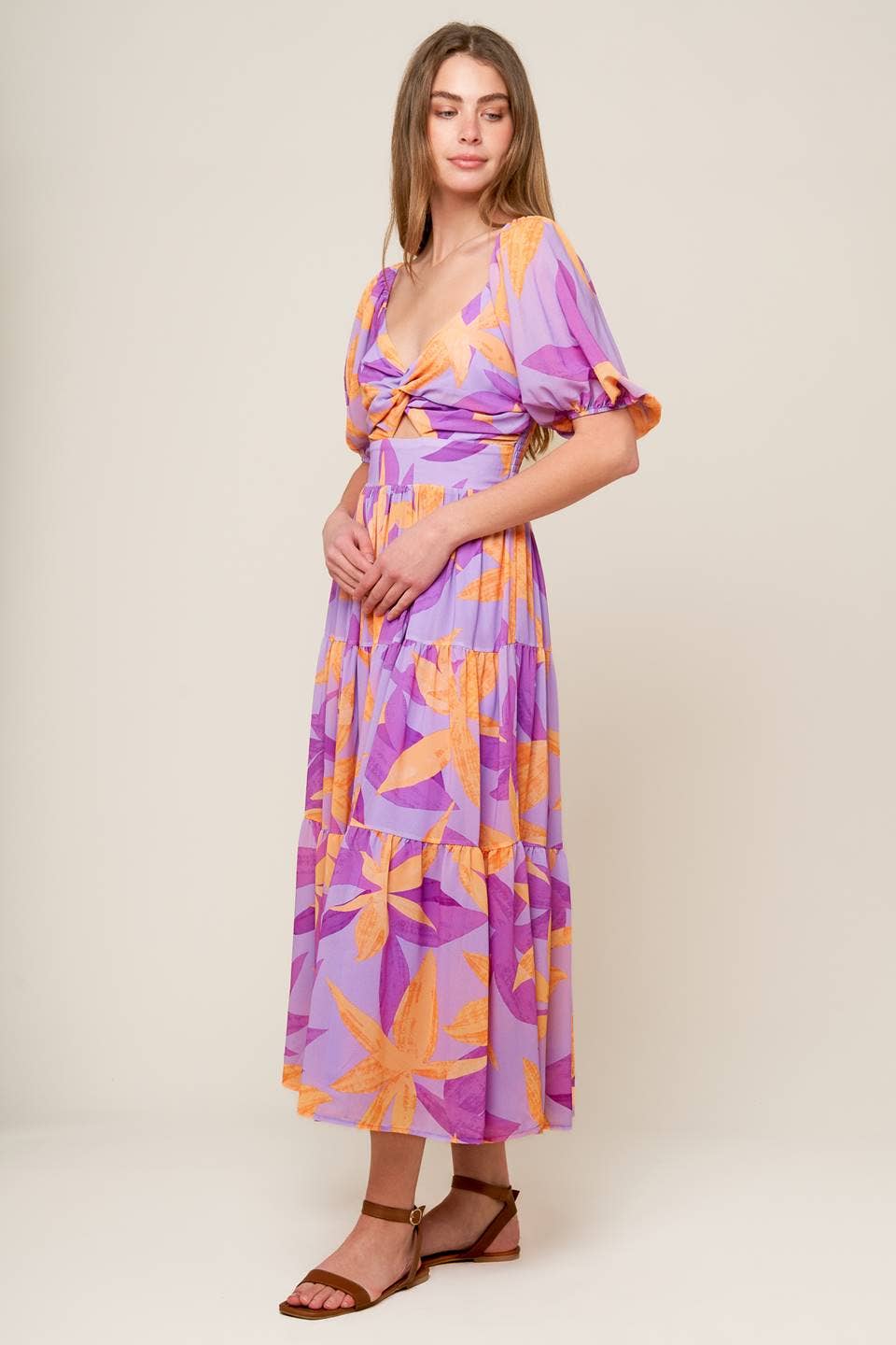 Tropical Tango Midi Dress