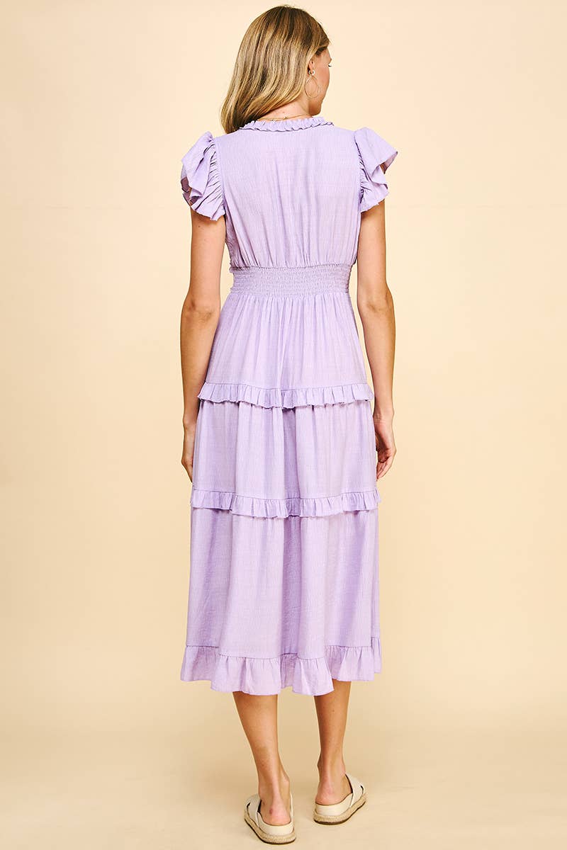 Summer lilac dress