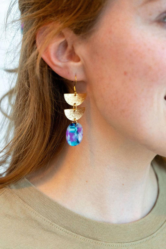 Elena Earrings - Purple Party // Spring, Summer, Gift - HERS