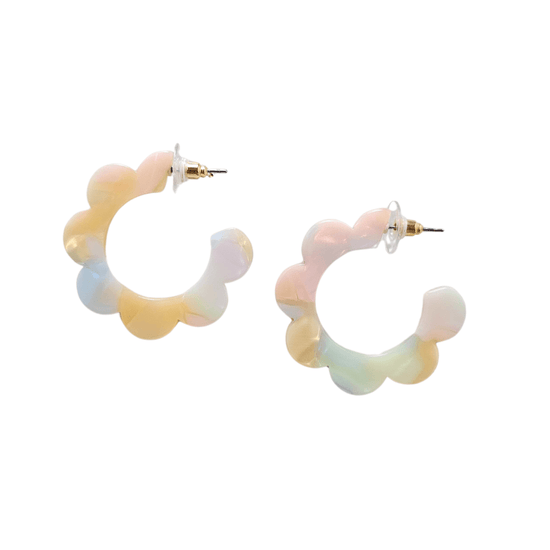 Flora Hoops - Pastel Rainbow