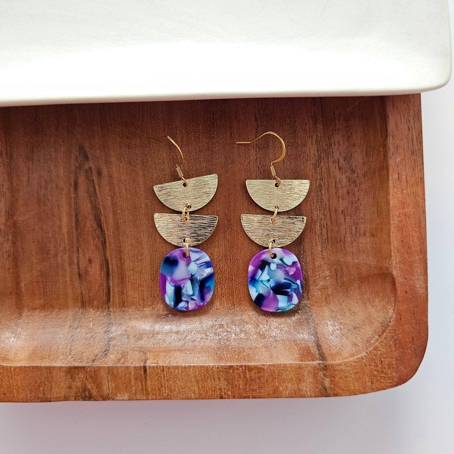 Elena Earrings - Purple Party // Spring, Summer, Gift - HERS