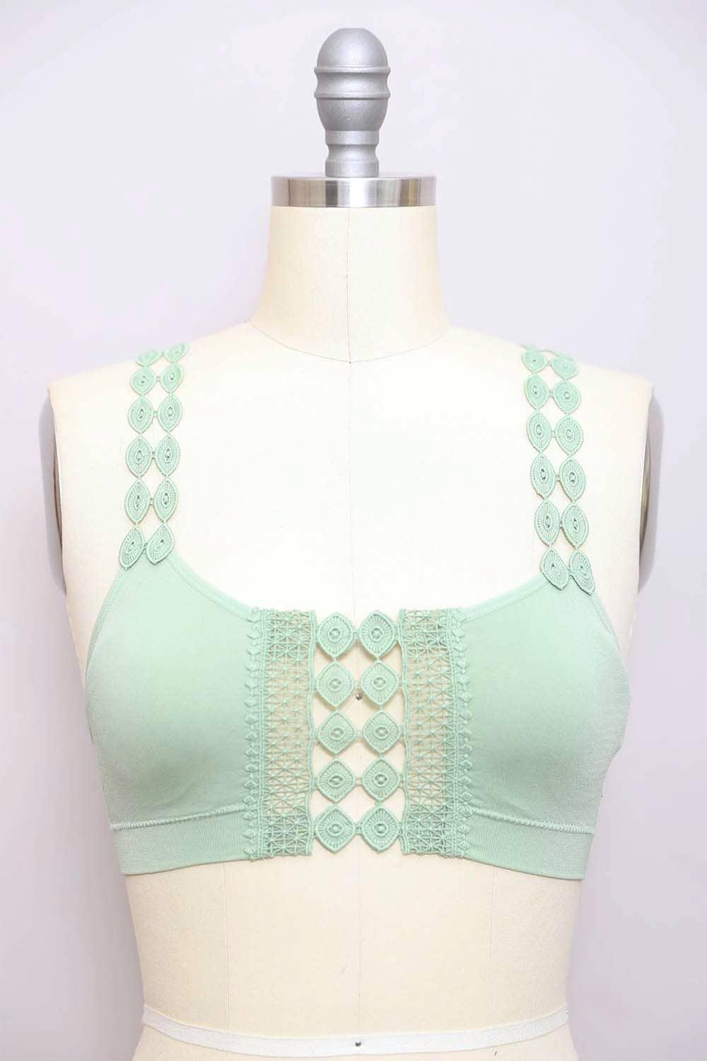 Boho Eye Lace Bralette - HERS