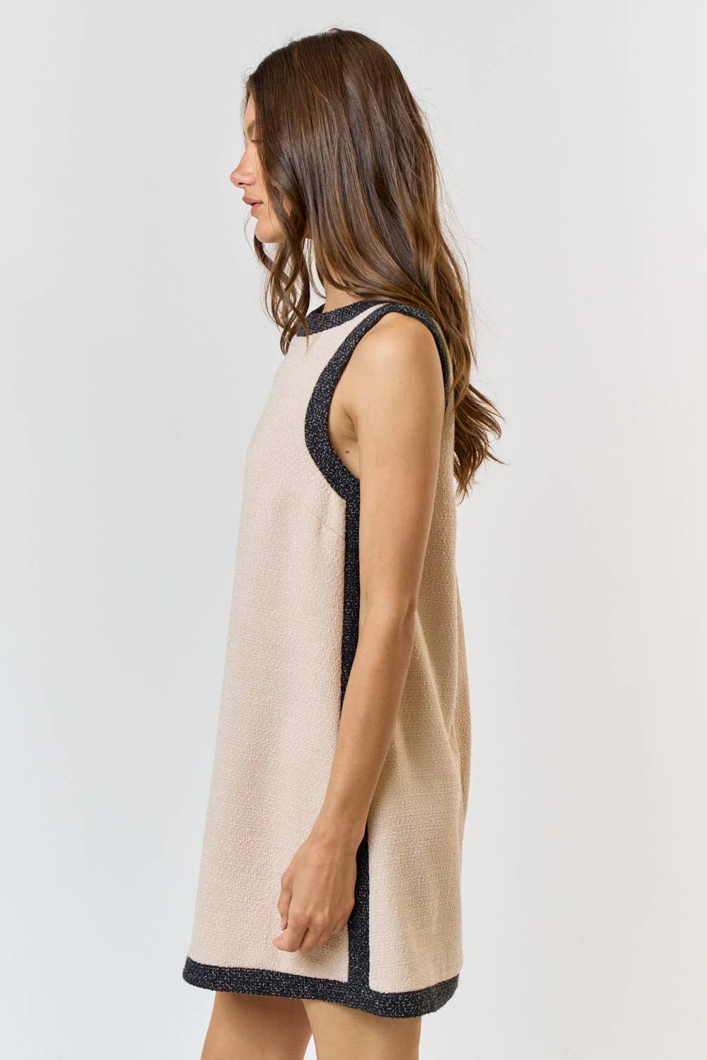 Claudia Contrast Mini Dress
