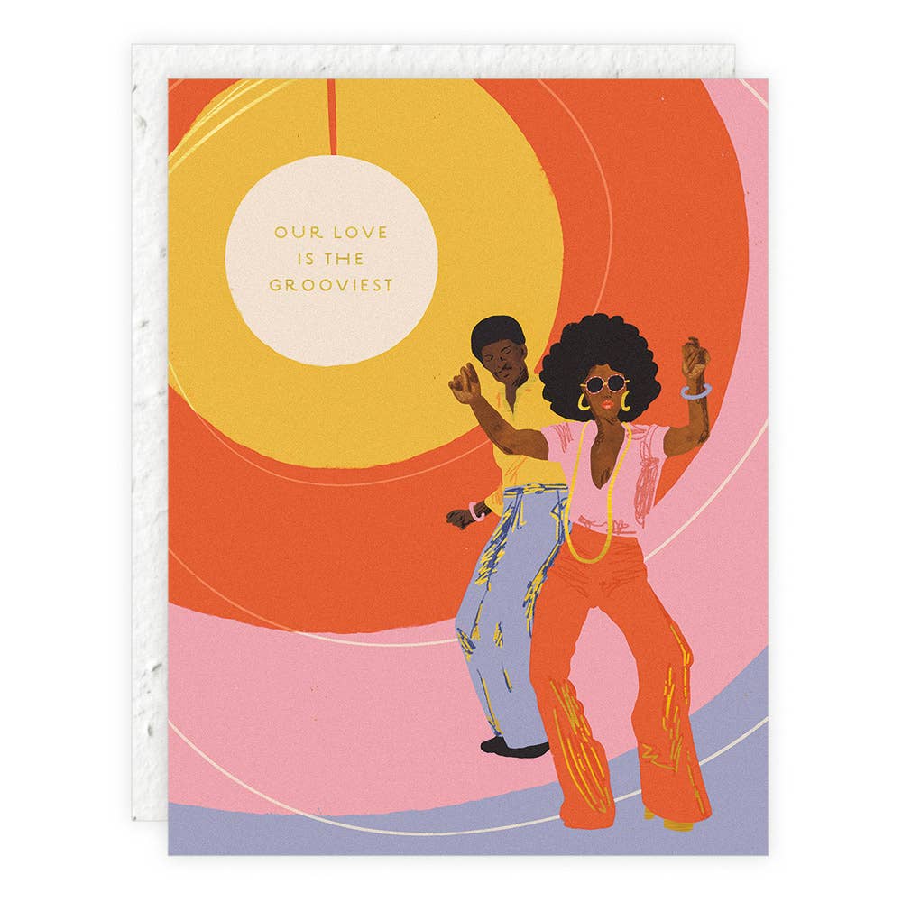 Load image into Gallery viewer, Groovy - Love + Friendship Card
