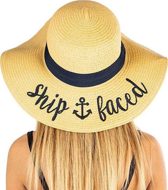 Load image into Gallery viewer, Embroidered Sun Hats - HERS
