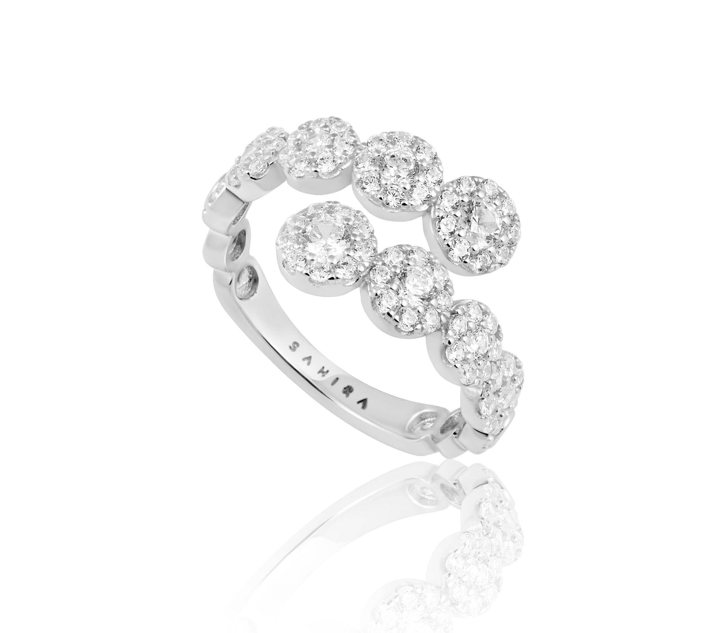 Sahira Jewelry Katya Cz Wrap Ring