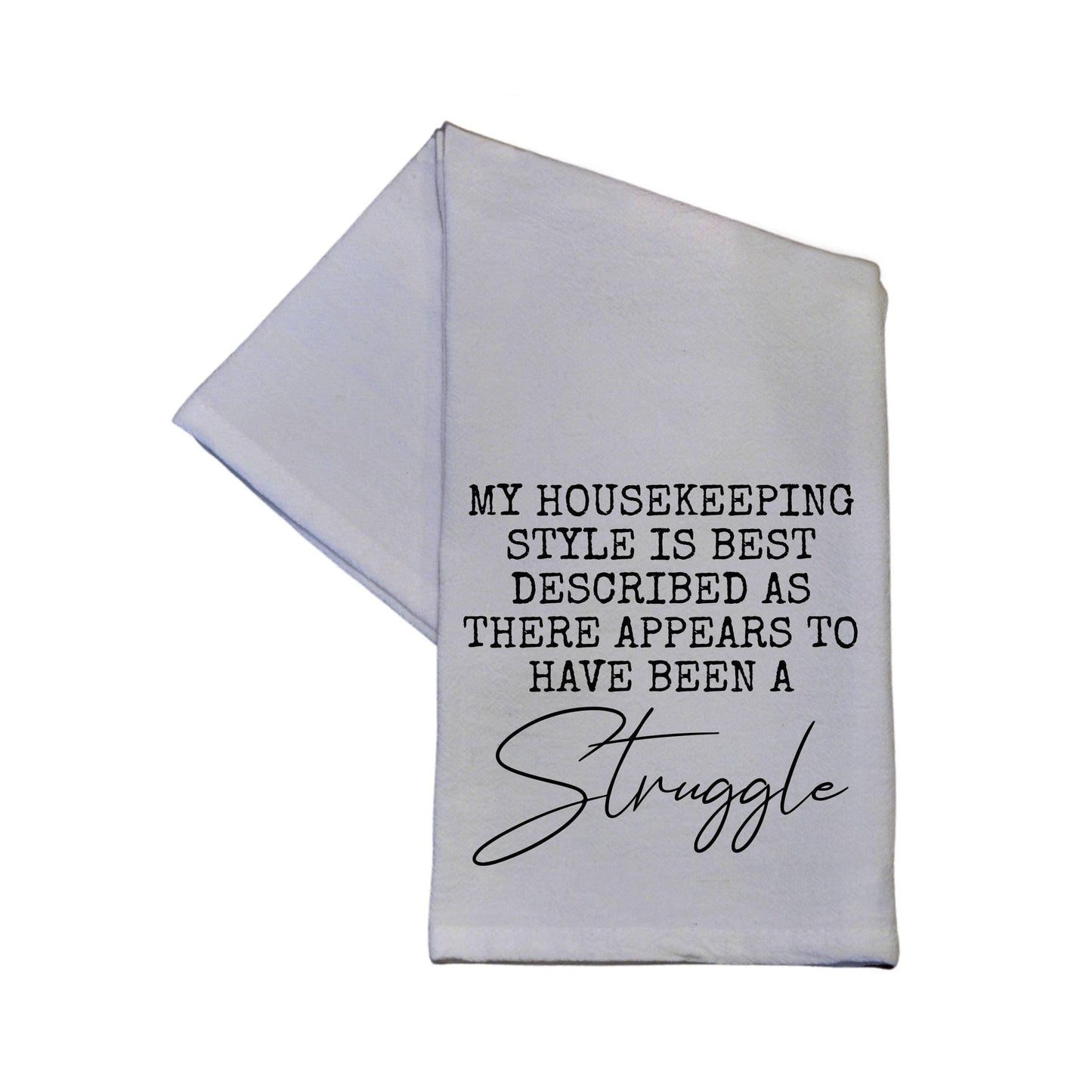 My Housekeeping Style Tea Towel - HERS