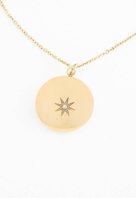 Mama, My North Star Necklace - HERS