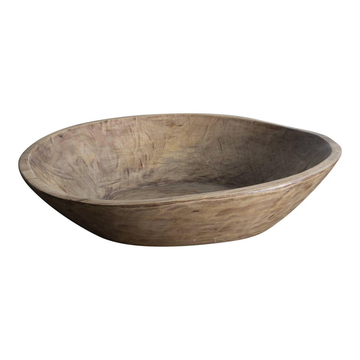 Found Dough Bowl Natural Large - HERS