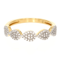 Ella Stein Pave Tear Ring - HERS