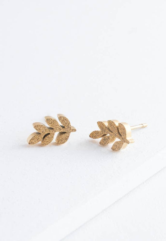 Load image into Gallery viewer, Frosted Rowen Stud Earrings - HERS
