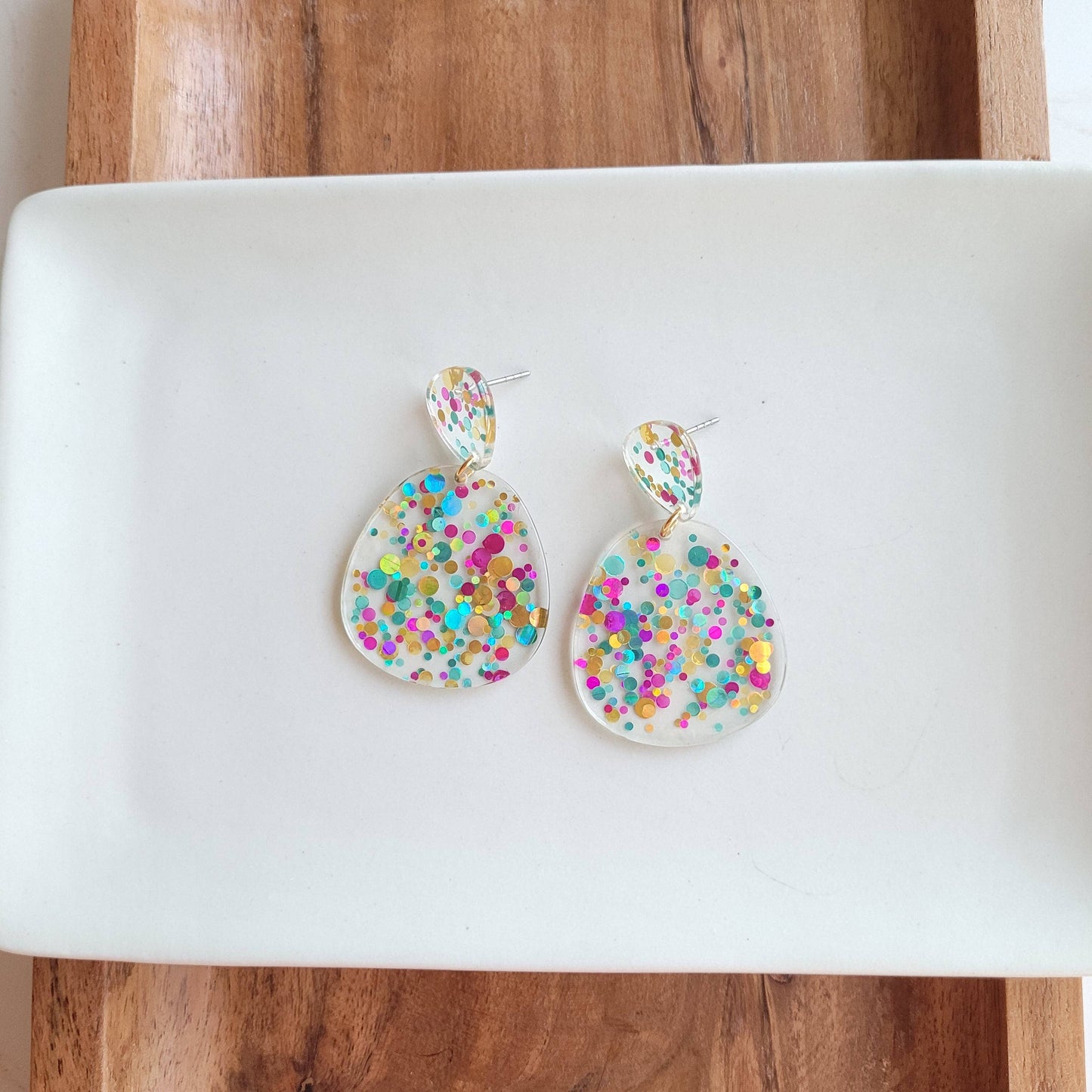 Load image into Gallery viewer, Penelope Earrings - Confetti
