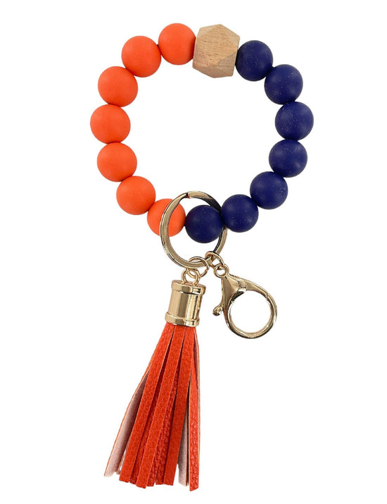 Silicone Beaded Keychain Bracelet - HERS