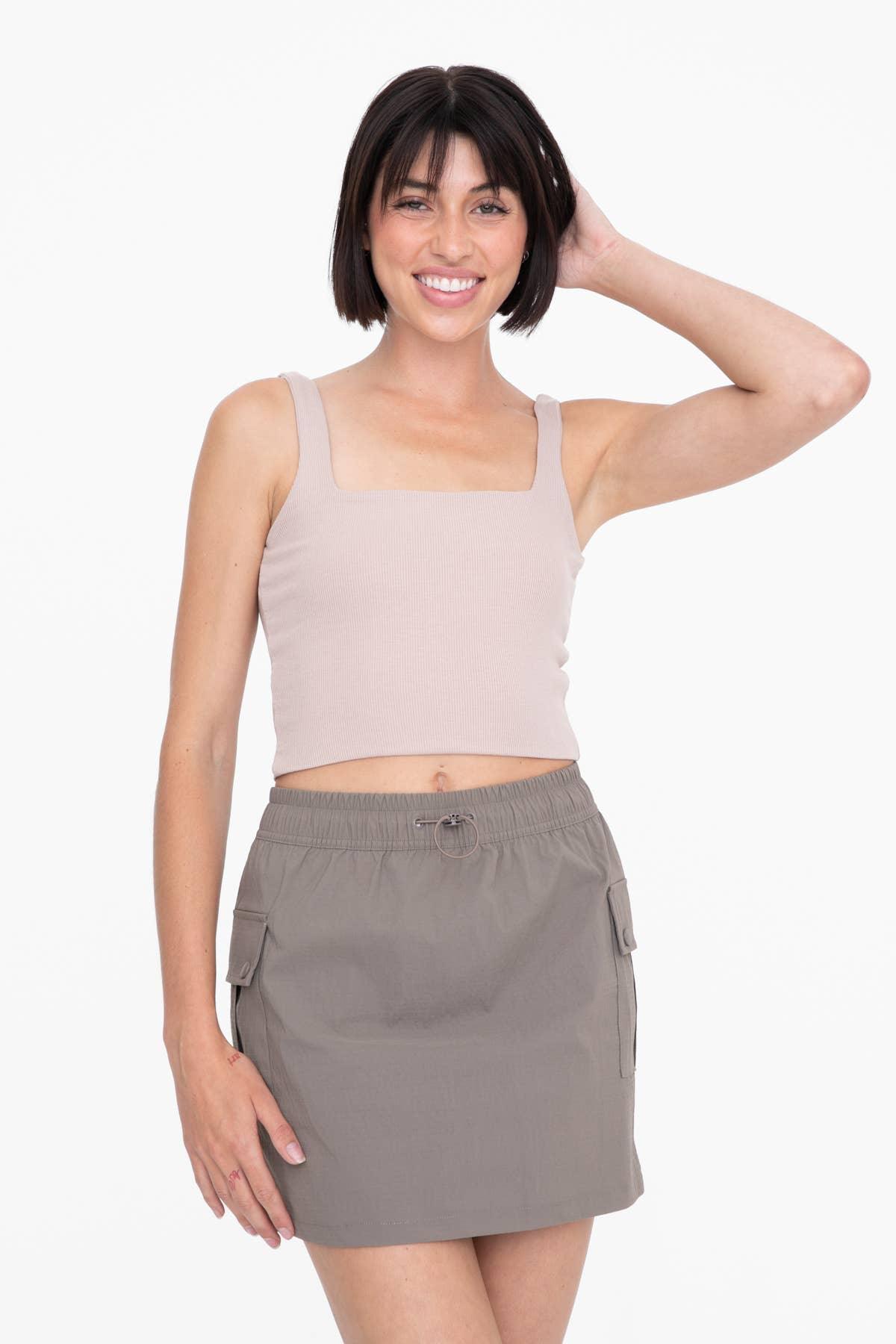Load image into Gallery viewer, Double Lined Cropped Tank - HERS
