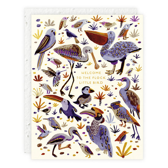 Little Bird Greeting Card - HERS